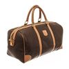 Image 2 : Celine Macadam Pattern Logo Embossed Big Boston Bag Brown