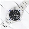 Image 2 : Rolex Quickset Black Index & Sapphire Diamond Datejust Wristwatch 26MM