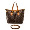 Image 1 : Louis Vuitton Brown Monogram Canvas Palermo PM Tote Bag