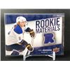 Image 1 : UD ROOKIE MATERIALS ERIK JOHNSON (RC) JERSEY/SWATCH CARD