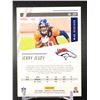 Image 2 : NFL ROOKIE CARD JERRY JEUDY BRONCOS