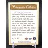 Image 2 : 2001 FLEER GREATS OF THE GAME RETROSPECTION COLLECTION JIM BUNNING