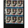 Image 1 : LOT OF 9 1989 O-PEE-CHEE NO.156 WAYNE GRETZKY