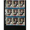 Image 1 : LOT OF 9 1989 O-PEE-CHEE NO.156 WAYNE GRETZKY