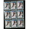 Image 1 : LOT OF 9 1993 MCDONALDS NHL ALL-STAR PAVEL BURE HOCKEY CARDS