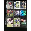 Image 1 : LOT OF 9  NFL STAR ROOKIE CARDS