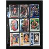 Image 1 : LOT OF 9  NBA STAR ROOKIE CARDS