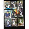 Image 1 : LOT OF 9  MLB STAR ROOKIE CARDS