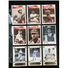 Image 1 : LOT OF 9 1983-2001 MLB HALL OF FAME CARDS