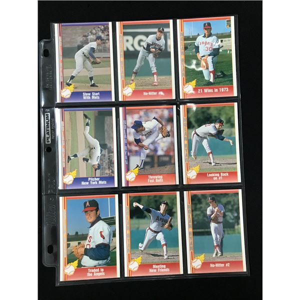 LOT OF 9 VINTAGE NOLAN RYAN /STAR CARDS