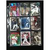 Image 1 : LOT OF 9 MLB STAR/ROOKIE CARDS