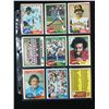 Image 1 : LOT OF 9 1981 OPC HALL OF FAME/STAR CARDS