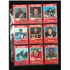 Image 1 : LOT OF 9 1971 O-PEE-CHEE CFL STAR CARDS