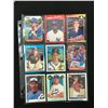 Image 1 : LOT OF 9 VINTAGE MLB HOF/STAR ROOKIE CARDS CHIPPER JONES/MADDUX/GLAVINE/SMOLTZ/JOHNSONCARDS