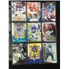 Image 1 : LOT OF 9 NFL STAR ROOKIE CARDS