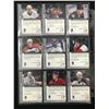 Image 2 : LOT OF 9  2001 IN THE GAME SIGNATURE SERIES HARD SIGNED AUTO CARDS