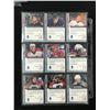 Image 2 : LOT OF 9  2001 IN THE GAME SIGNATURE SERIES HARD SIGNED AUTO CARDS