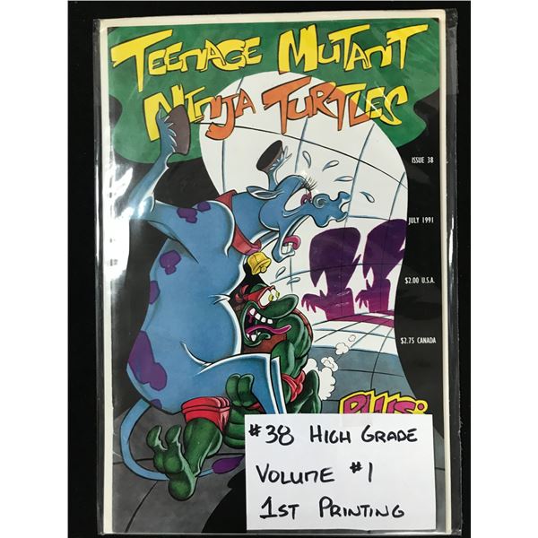 TEENAGE MUTANT NIJA TURTLES NO.38 (VOLUME 1, 1ST PRINTING)