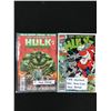 Image 1 : LOT OF 2 MARVEL COMICS (THE INCREDIBLE HULK)