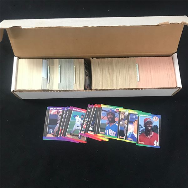 BOX OF DONRUSS  BASEBALL CARDS