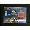 Image 1 : 2001 PLAYOFF CORPERATION NO.LL5 TIKI BARBER 110/825 LEATHER ANC LACES AUTHENTIC GAME USED FOOTBALL