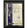 Image 2 : 2001 UPPER DECK NO.PM-J PAYTON MANNING GAME GEAR