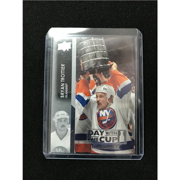 2021-22 UPPER DECK NO.DCF-8 BRYAN TROTTIER DAY WITH THE CUP