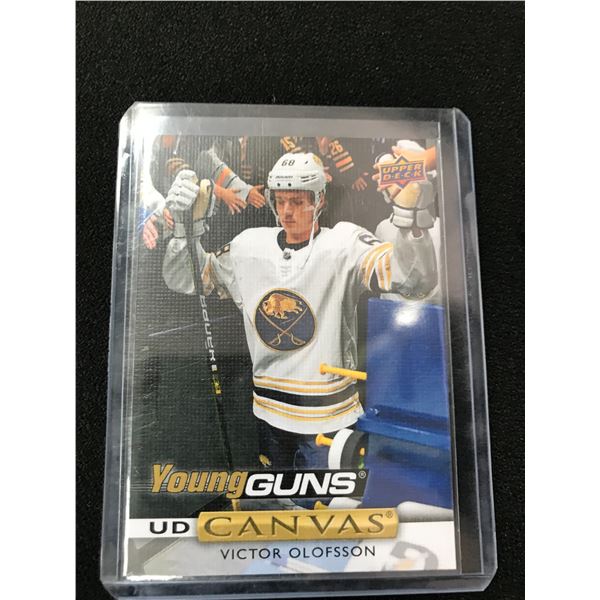 2019-20 UPPER DECK NO.C93 VICTOR OLOFFSON YOUNG GUNS UD CANVAS