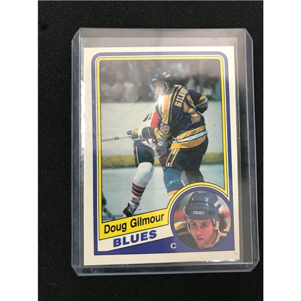 1984 O-PEE-CHEE NO.185 DOUG GILMOUR ROOKIE CARD