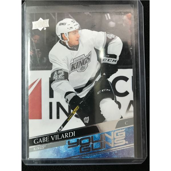 2020-21 UPPER DECK NO.215 GABE VILARDI YOUNG GUNS