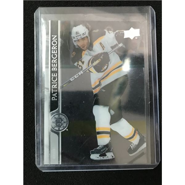 2020-21 UPPER DECK NO.13 PARTICE BERGERON