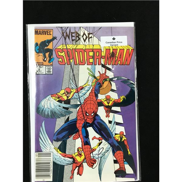 MARVEL COMICS WEB OF SPIDER-MAN NO. 2 (CPV)