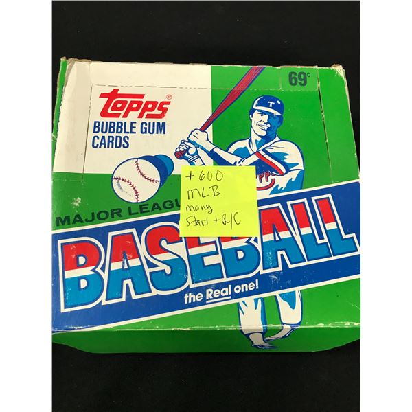 1987 TOPPS BASEBALL PLUS 600 MLB MANY STAR AND RC