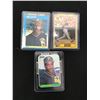 Image 1 : LOT OF 3 BARRY BONDS ROOKIE BASEBALL CARDS