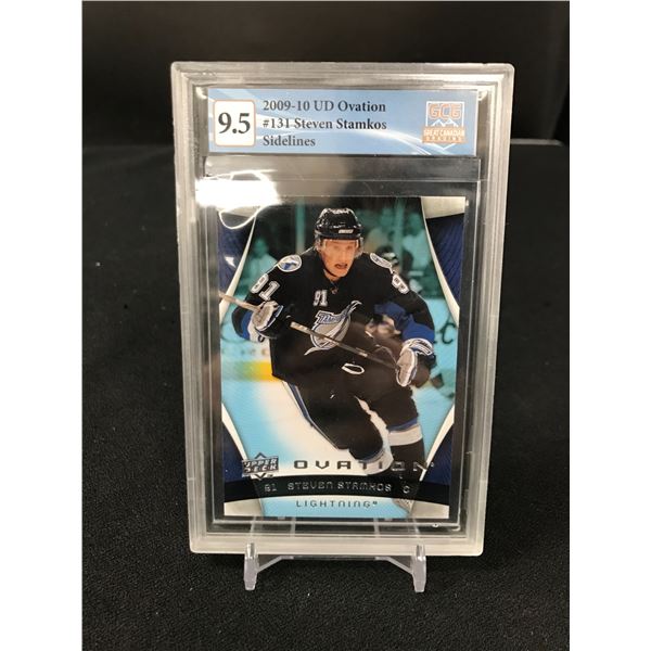 2009-10 UD OVATION STEVEN STAMKOS NO. 131 (GCG 9.5)