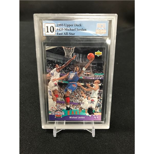 1993 UPPER DECK MICHAEL JORDAN NO. 425 EAST ALL STAR (GCG 10)