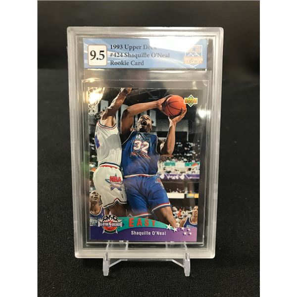 1993 UPPER DECK SHAQUILLE O'NEAL RC (GCG 9.5)