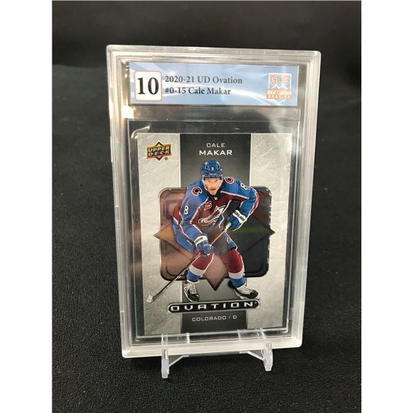 2020-21 UD OVATION CALE MAKAR NO. 0-15 (GCG 10)