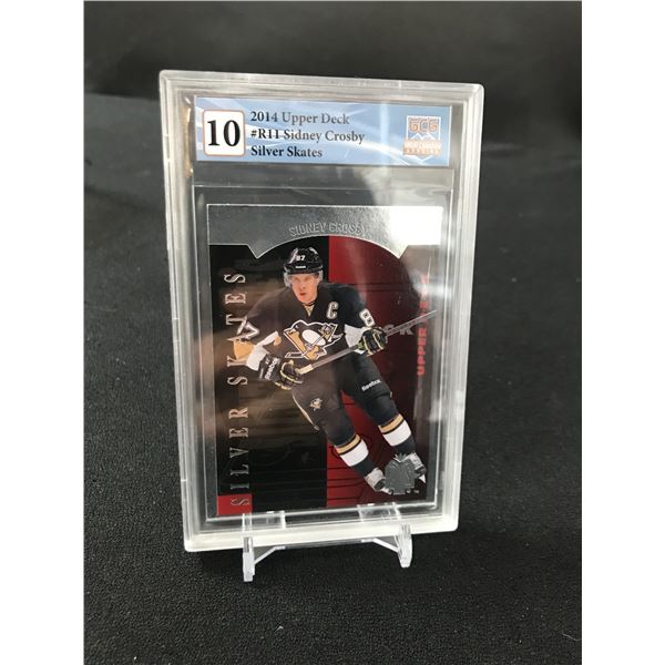 2014 UPPER DECK SIDNEY CROSBY NO. R11 (GCG 10)