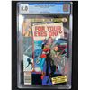 Image 1 : JAMES BOND FOR YOUR EYES ONLY #1 CGC GRADED 8.0