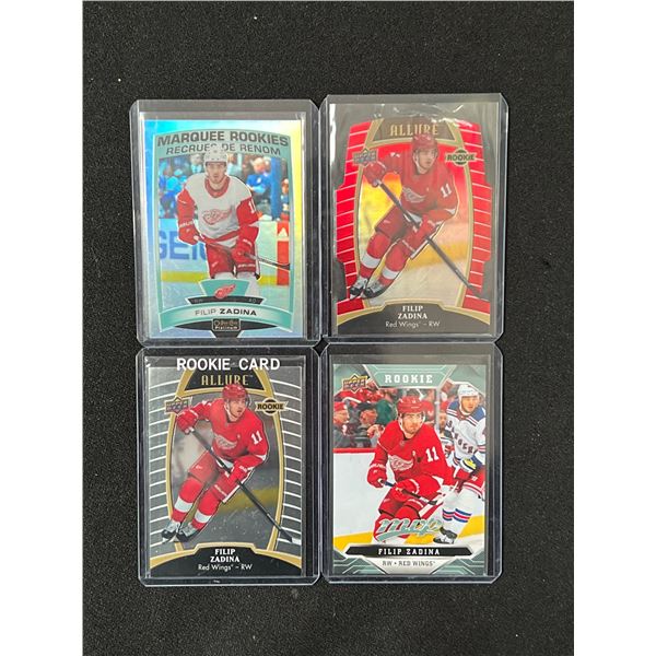 LOT OF UD FILIP ZADINA CARDS