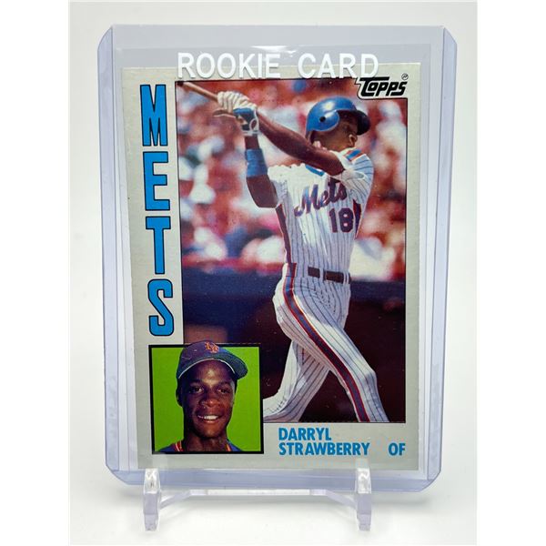 1984 TOPPS DARRYL STRAWBERRY NO. 182