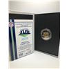 Image 1 : LTD. EDITION 2009 SUPERBOWL COIN FLIP COIN WITH COA