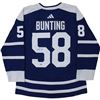 Image 1 : MICHAEL BUNTING SIGNED MAPLE LEAFS ADIDAS PRO REVERSE RETRO JERSEY (FROZEN POND COA)