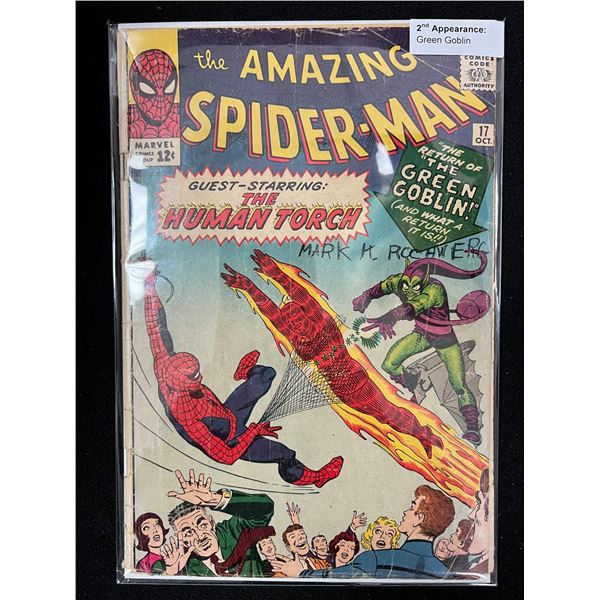 THE AMAZING SPIDER-MAN #17   MARVEL COMICS