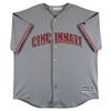 Image 3 : PETE ROSE SIGNED CINCINATTI REDS MAJESTIC BASEBALL JERSEY (BECKETT COA)