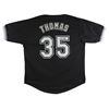 Image 1 : FRAN K THOMAS SIGNED CHICAGO WHITE SOX BASEBALL JERSEY (BECKETT COA)