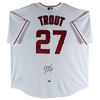 Image 1 : MIKE TROUT SIGNED L.A ANGELS NIKE BASEBALL JERSEY (BECKETT COA)