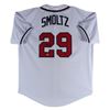 Image 1 : JOHN SMOLTZ SIGNED ATLANTA BRAVES BASEBALL JERSEY (BECKETT COA)