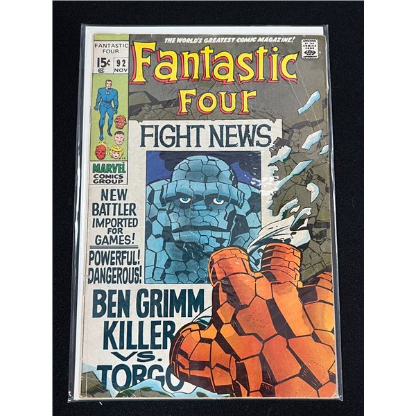 FANTASTIC FOUR #92   MARVEL COMICS